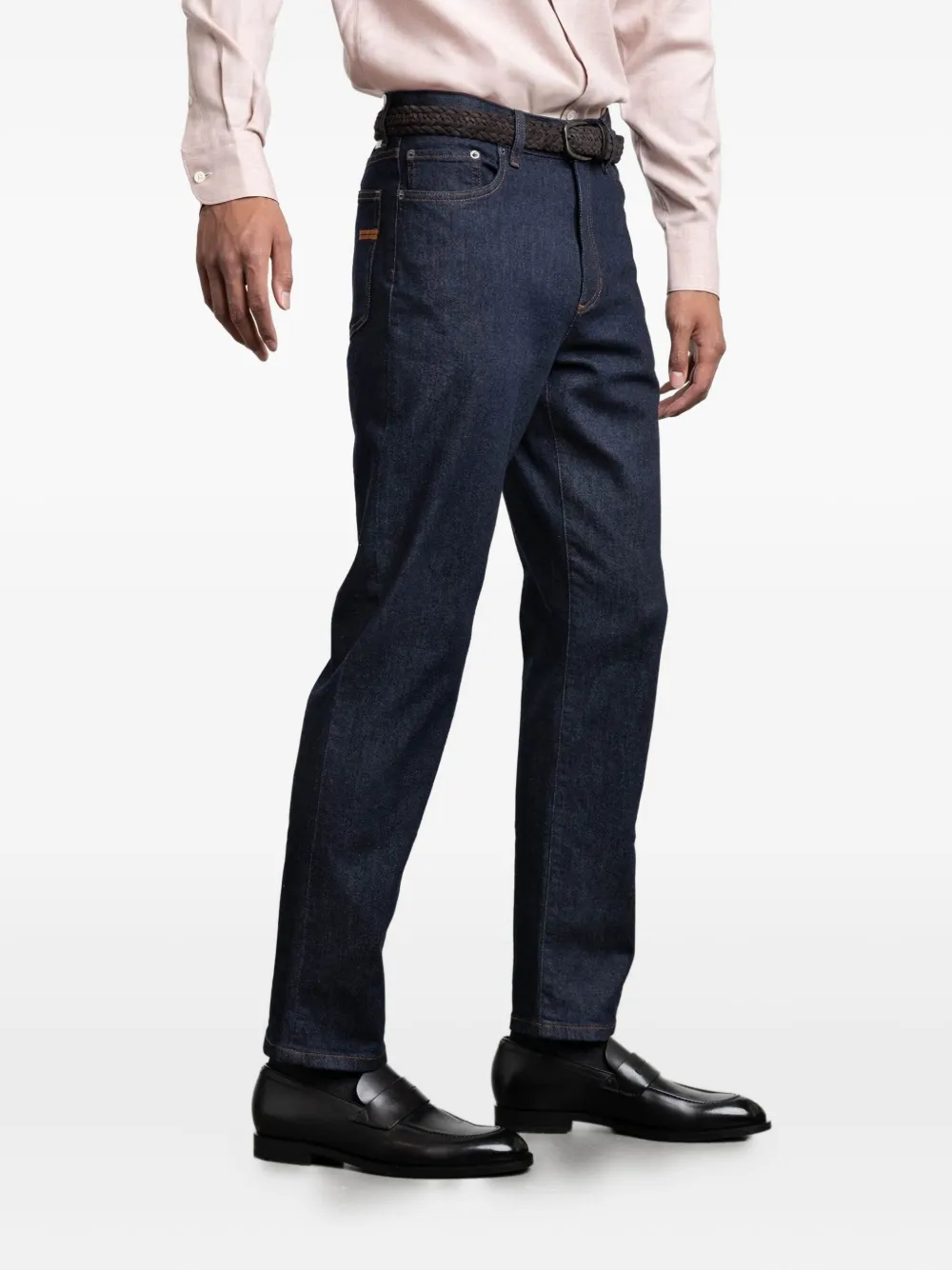 Zegna Straight jeans - Blauw