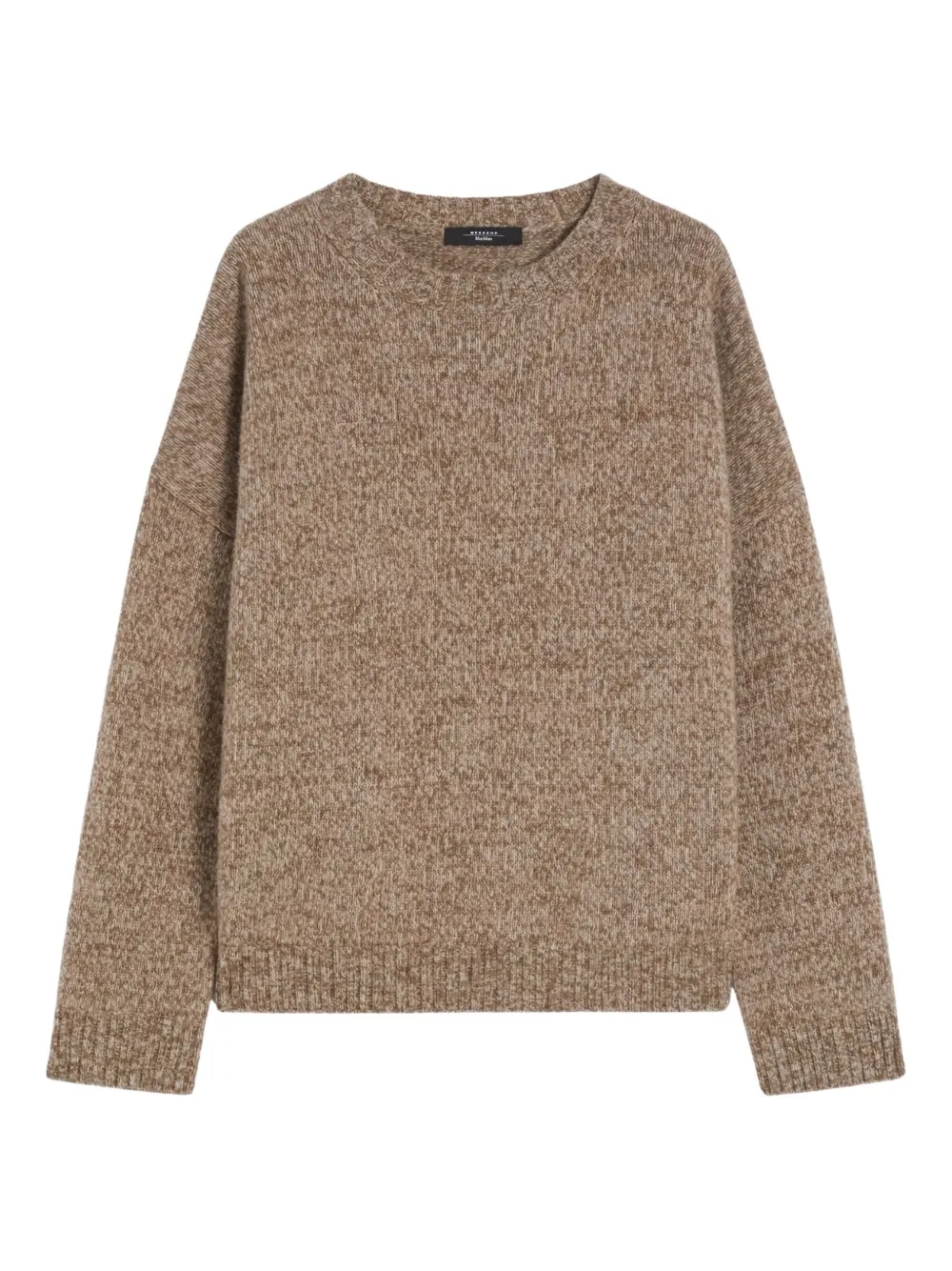 Weekend Max Mara speckled wool sweater | Brown | Image 1