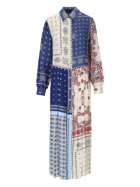 Weekend Max Mara paisley-print pleated dress