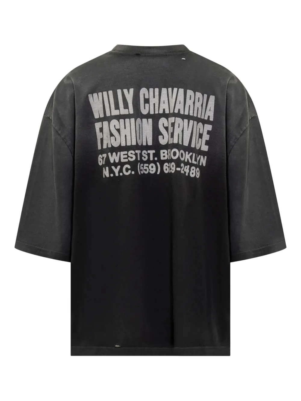 Willy Chavarria logo-print t-shirt | T-Shirts | Image 2