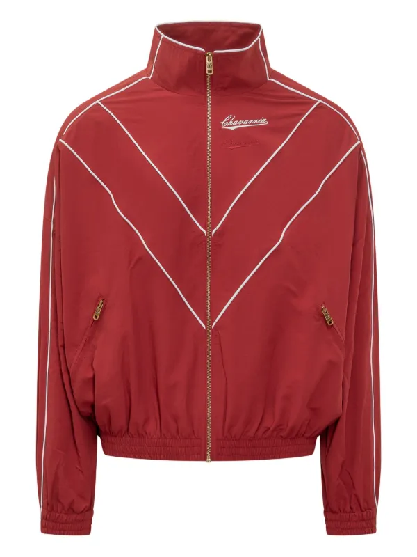 ジャケット・アウター SATIN TRACK JACKET /willy chavarria Willy Chavarria Satin Track Jacket - Black | Garmentory