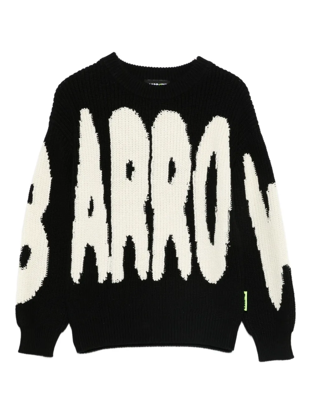 Barrow kids logo-detail sweater | Black | Image 1