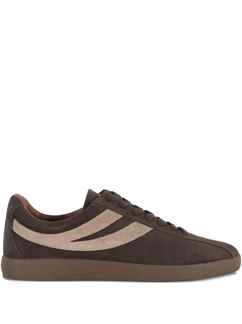 Superga 1960 Capri suede stripe sneakers | Brown | Image 1