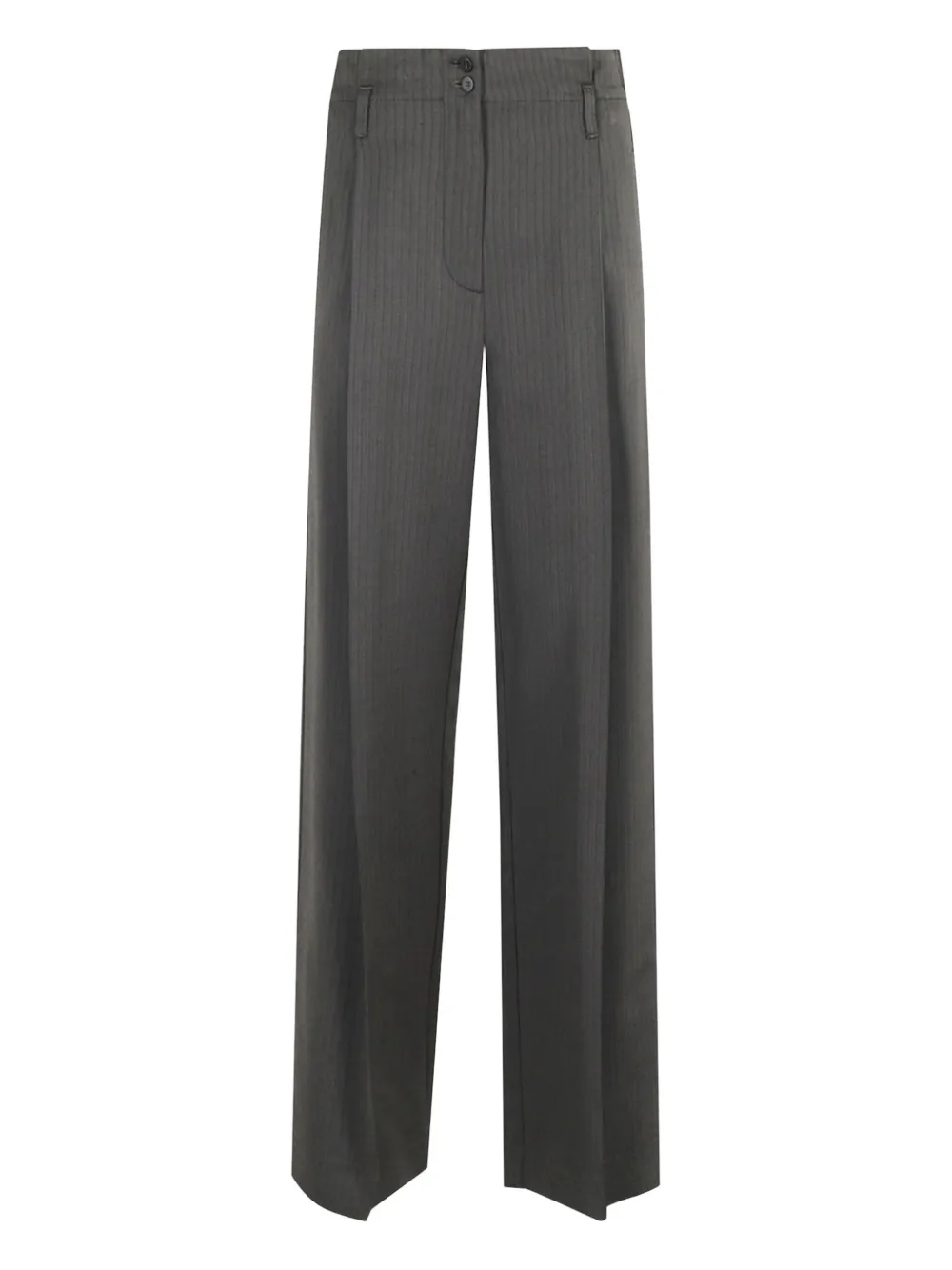 Tela pleated straight-leg trousers | Black | Image 1