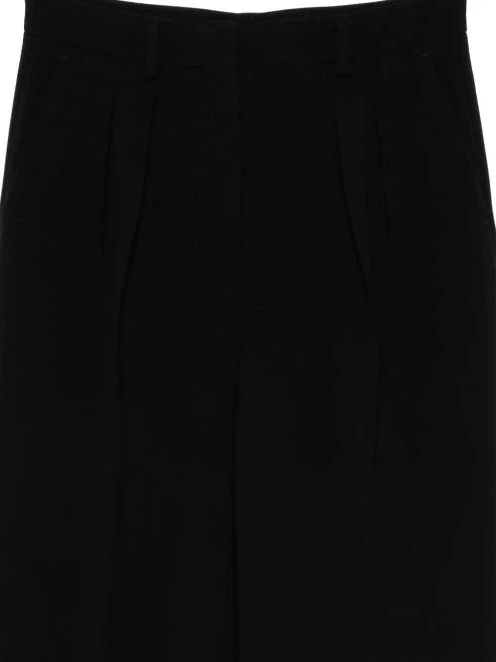 Manuel Ritz Pleated Trousers In Black
