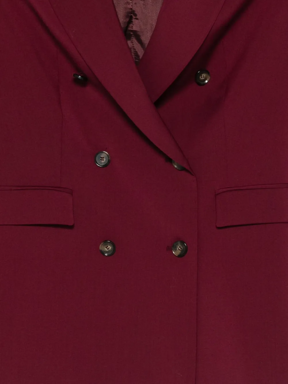 Manuel Ritz Wool Blazer In Red