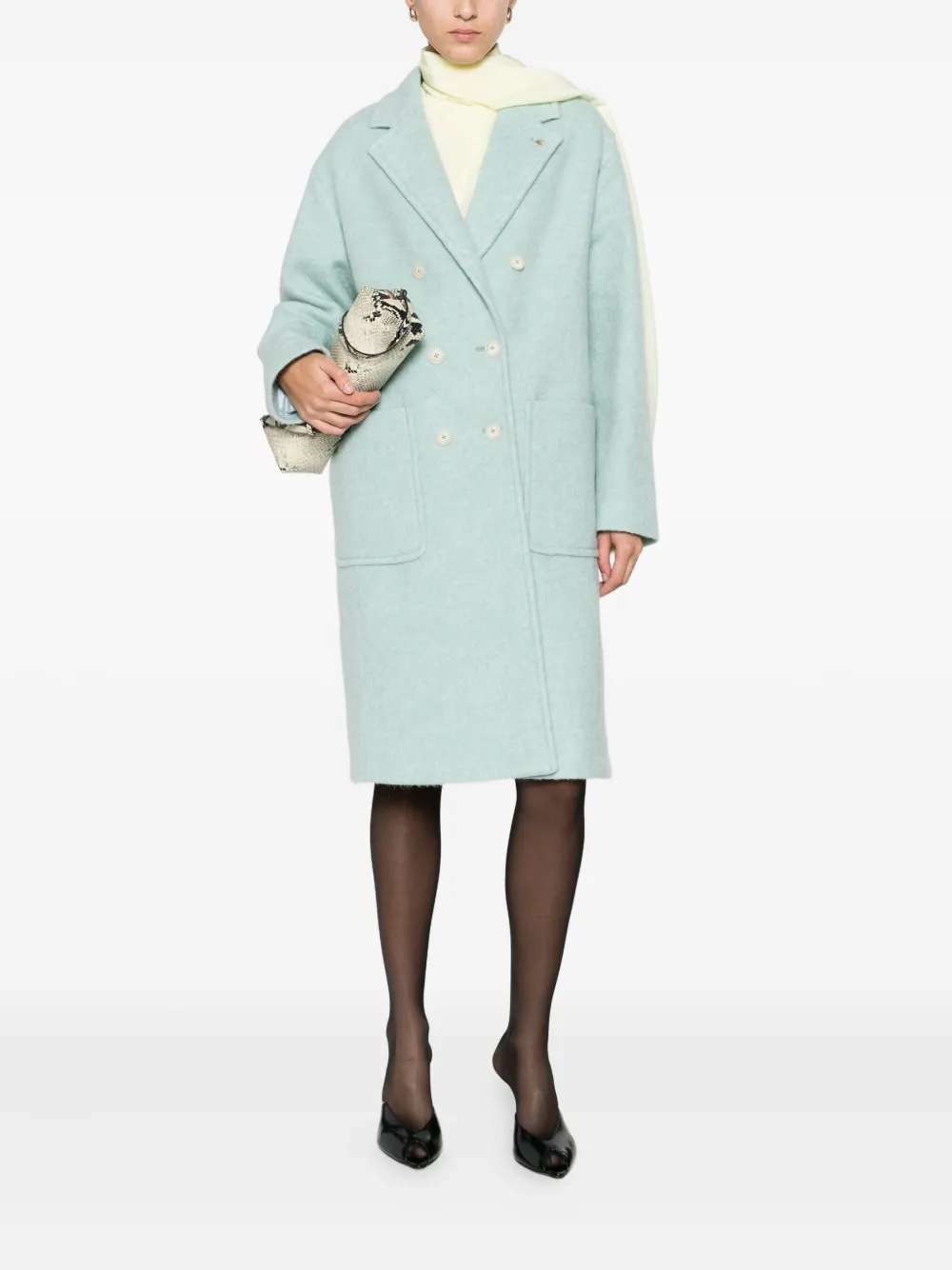 Manuel Ritz patch-pocket double-breasted coat | Double Breasted & Peacoats | Image 2