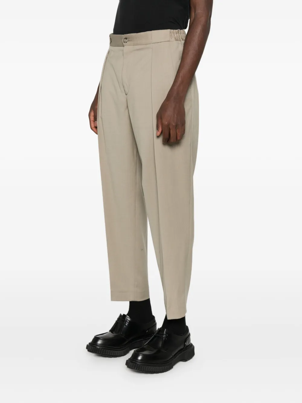 Manuel Ritz Straight plooibroek Beige