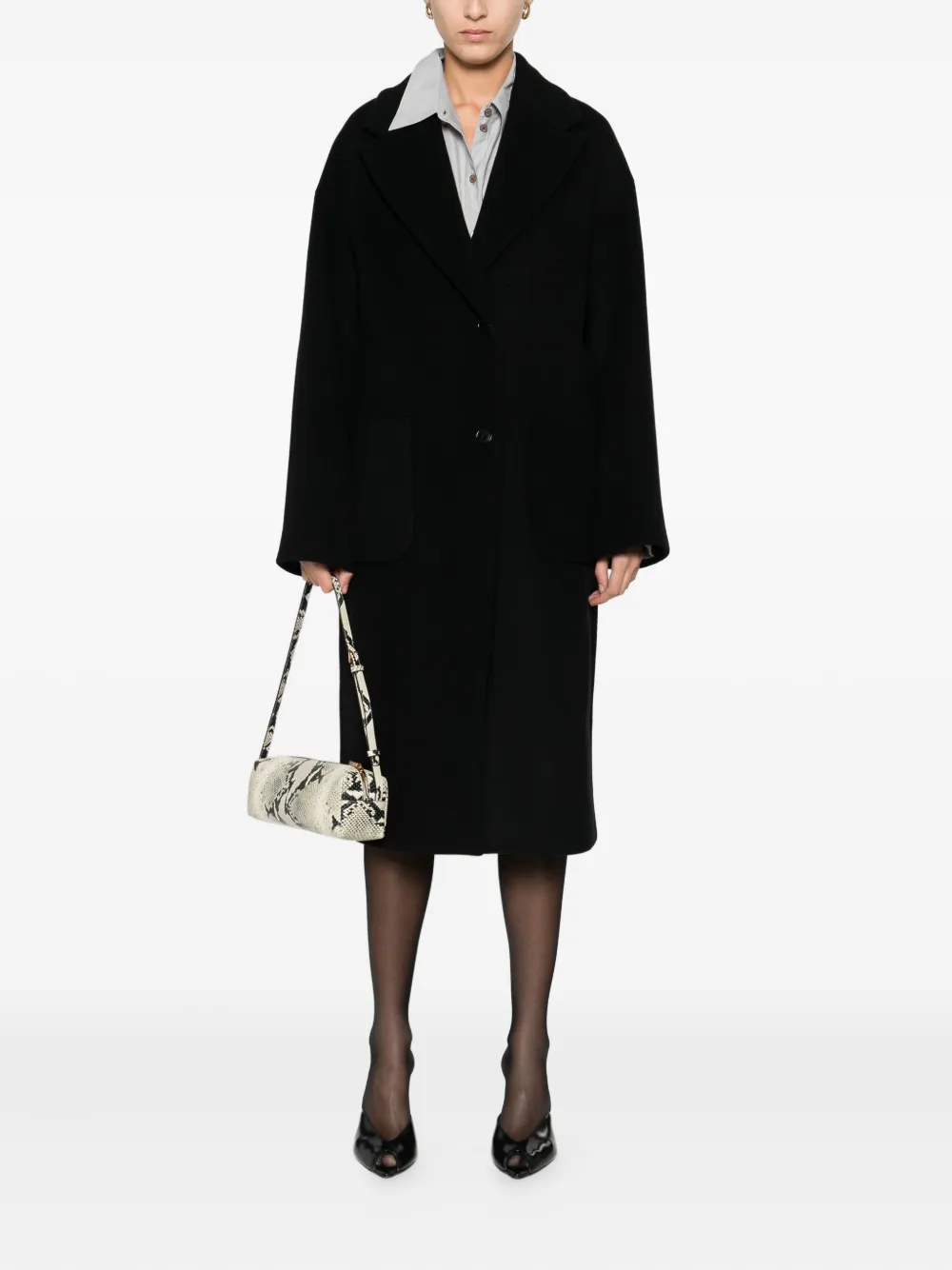 Manuel Ritz wool-blend coat | Single Breasted Coats | Image 2