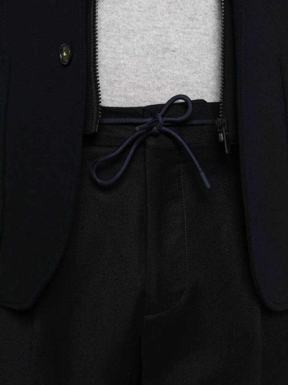 Manuel Ritz Flanellen broek Blauw