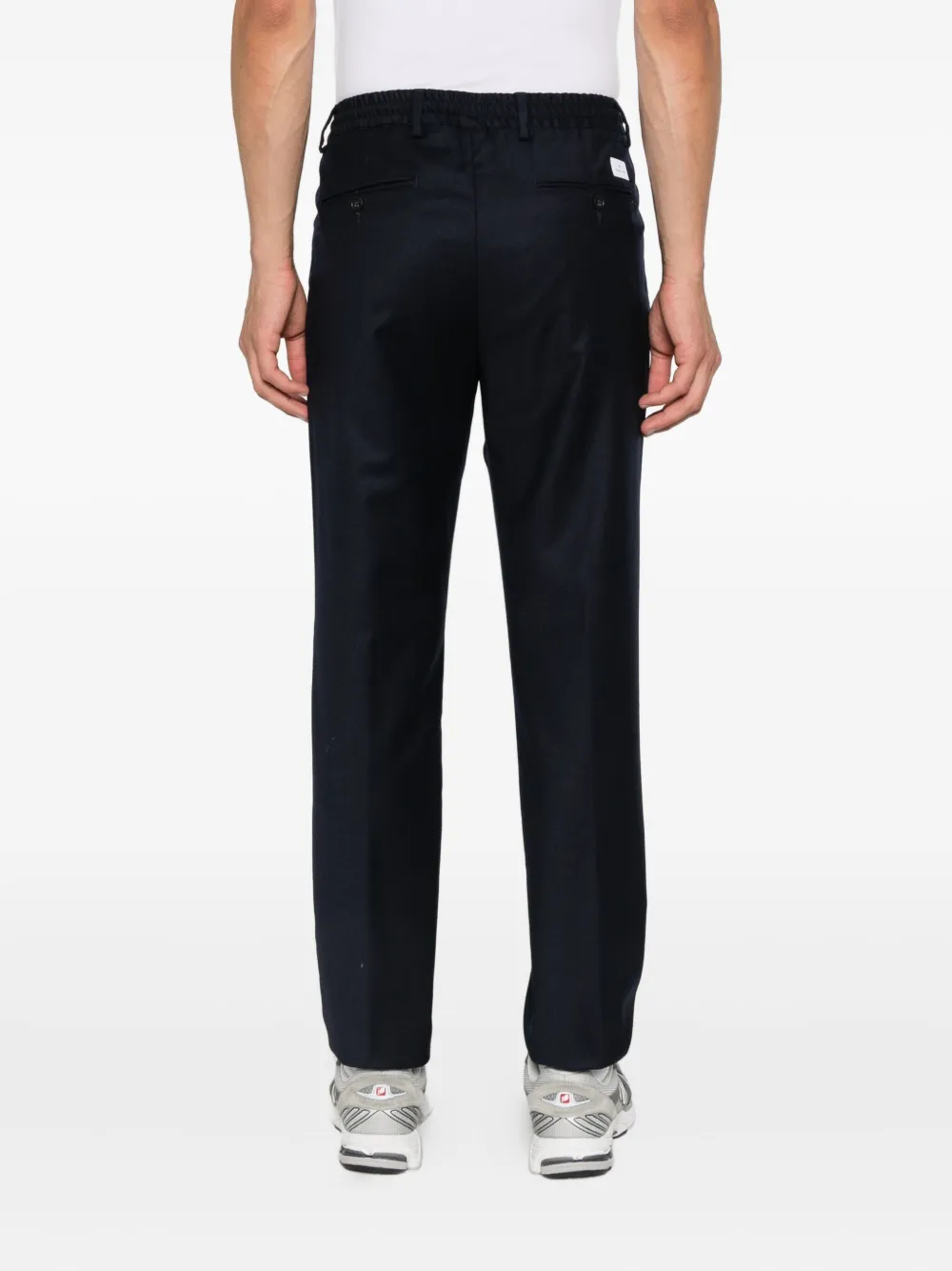 Manuel Ritz Flanellen broek Blauw