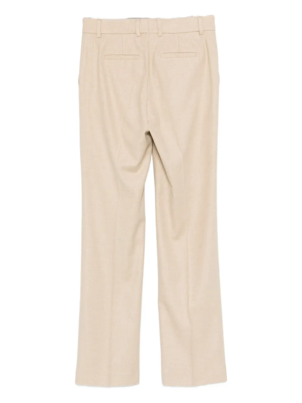 Manuel Ritz pressed-crease trousers - Beige
