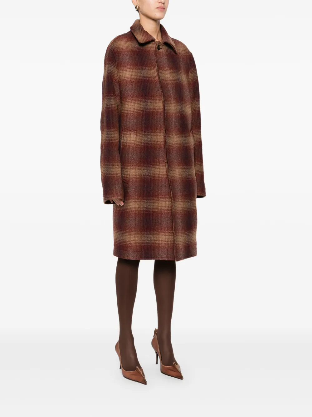 Manuel Ritz Geruite jas Rood