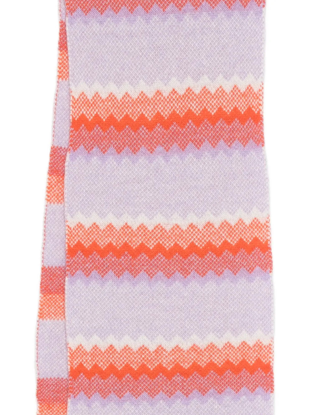 Manuel Ritz striped scarf - Paars