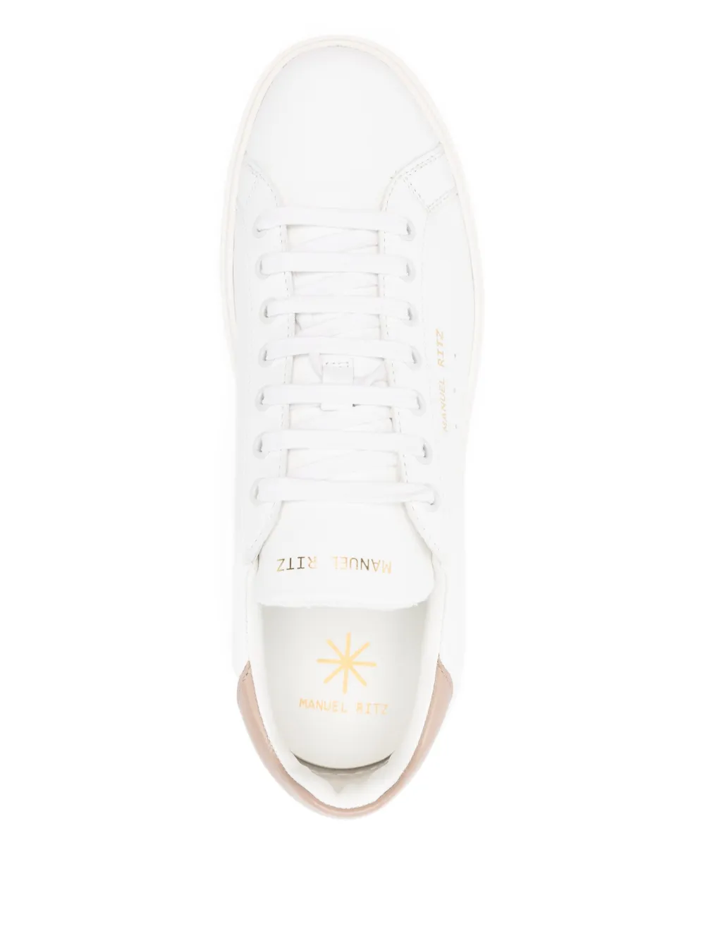 Manuel Ritz Leren sneakers Wit