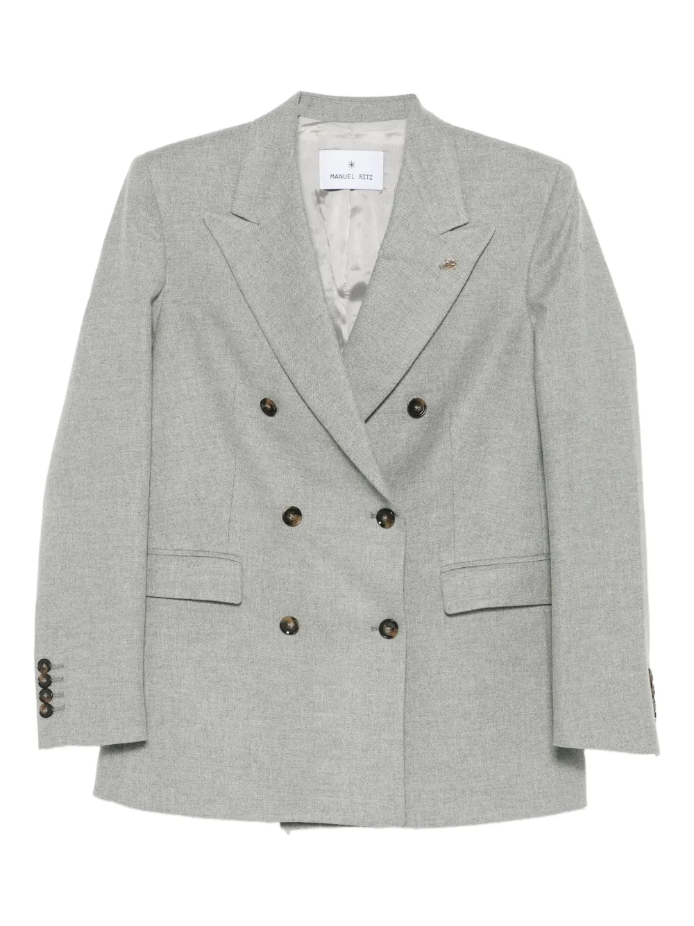 Manuel Ritz blazer con doble botonadura | gris | Image 1