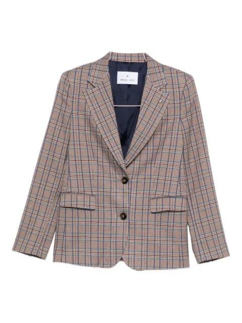 Manuel Ritz check-print blazer