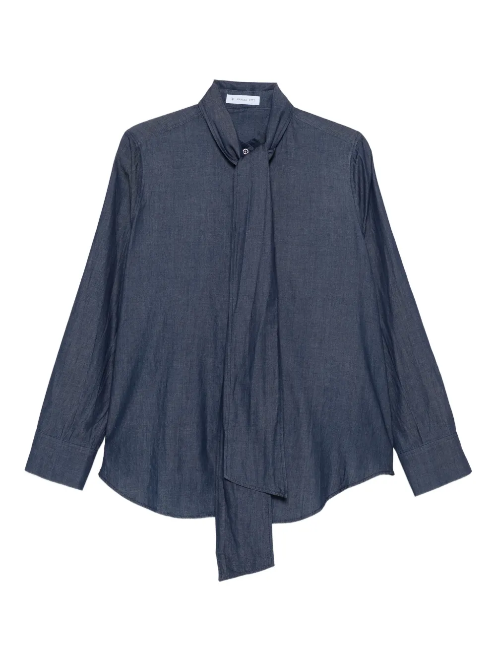 Manuel Ritz camisa de tejido cambray | azul | Image 1