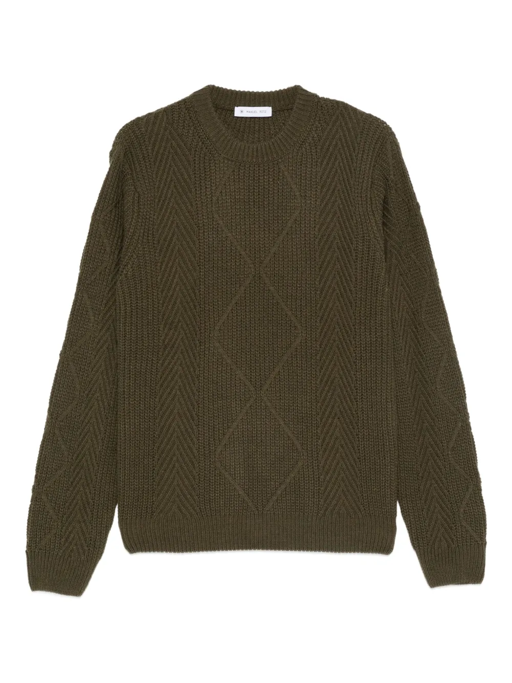 Manuel Ritz ribbed sweater | Green | Image 1