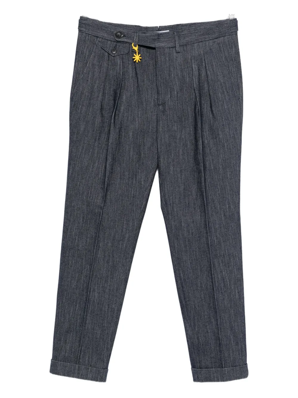 Manuel Ritz wool-blend trousers | bleu | Image 1