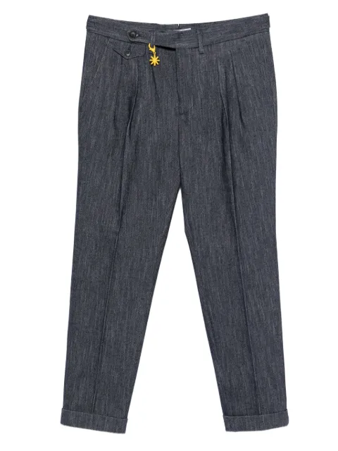 Manuel Ritz pantalones en mezcla de lana