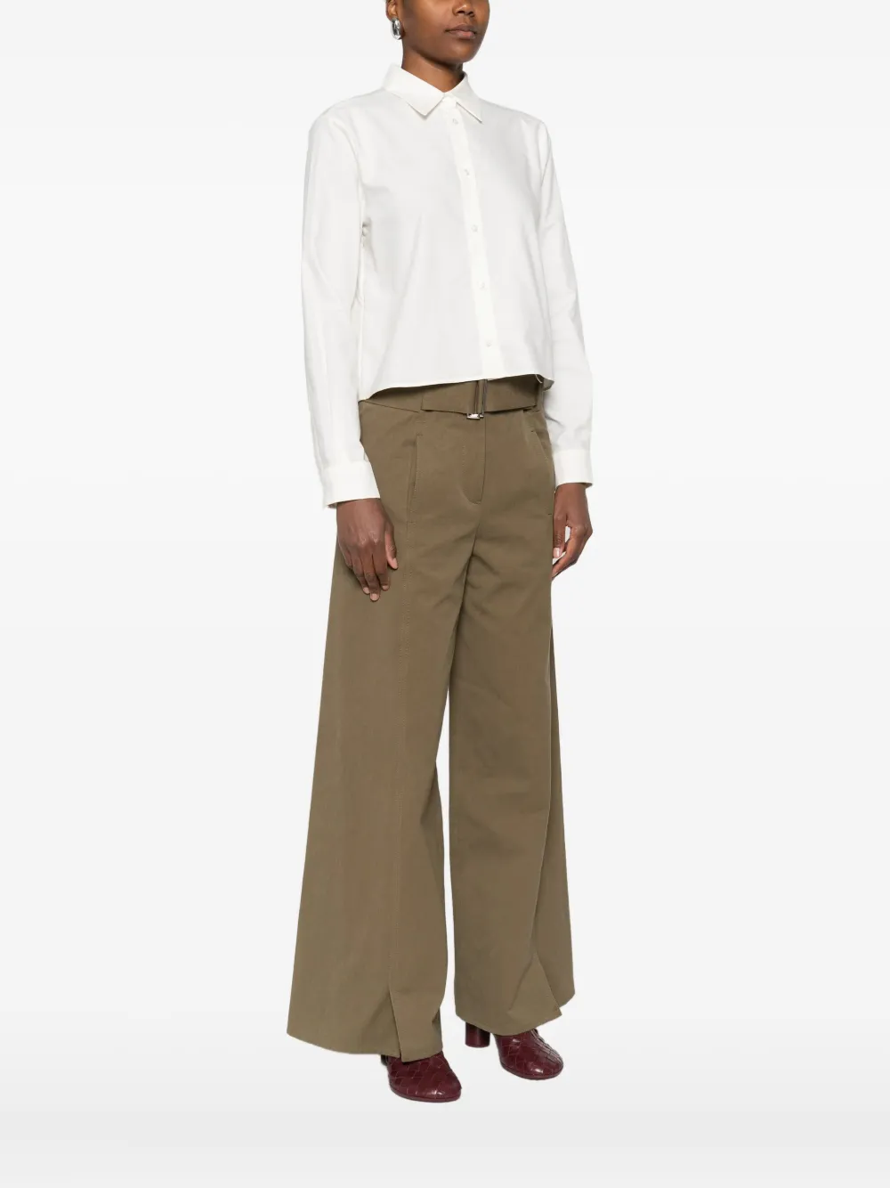 Manuel Ritz Oxford Shirt In White