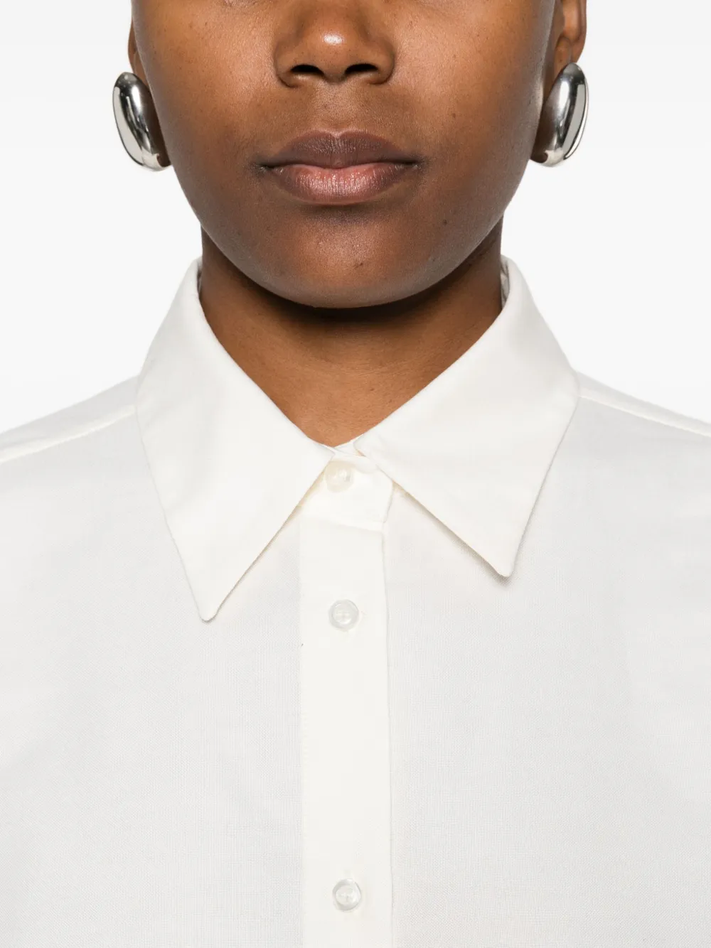 Manuel Ritz Oxford Shirt In White