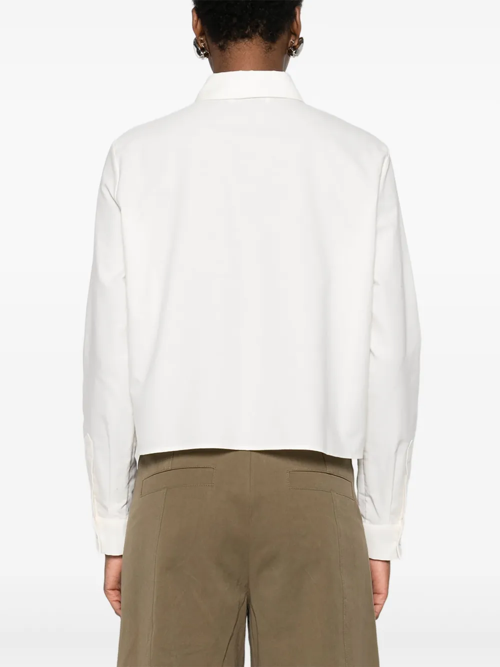 Manuel Ritz Oxford blouse Geel