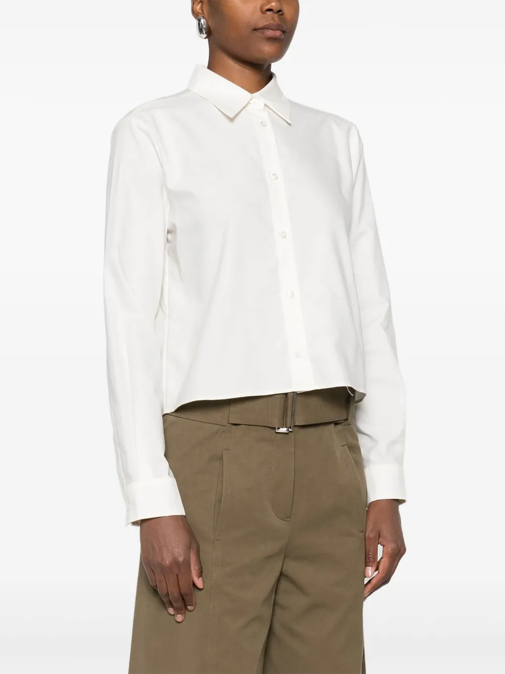 Manuel Ritz Oxford blouse Geel