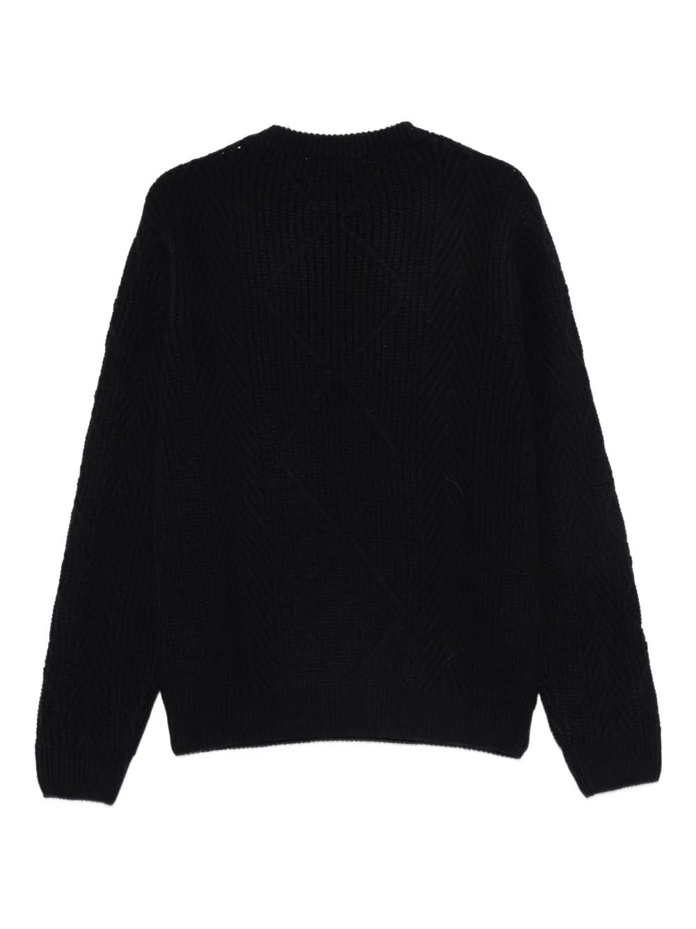 Manuel Ritz ribbed sweater - Blauw