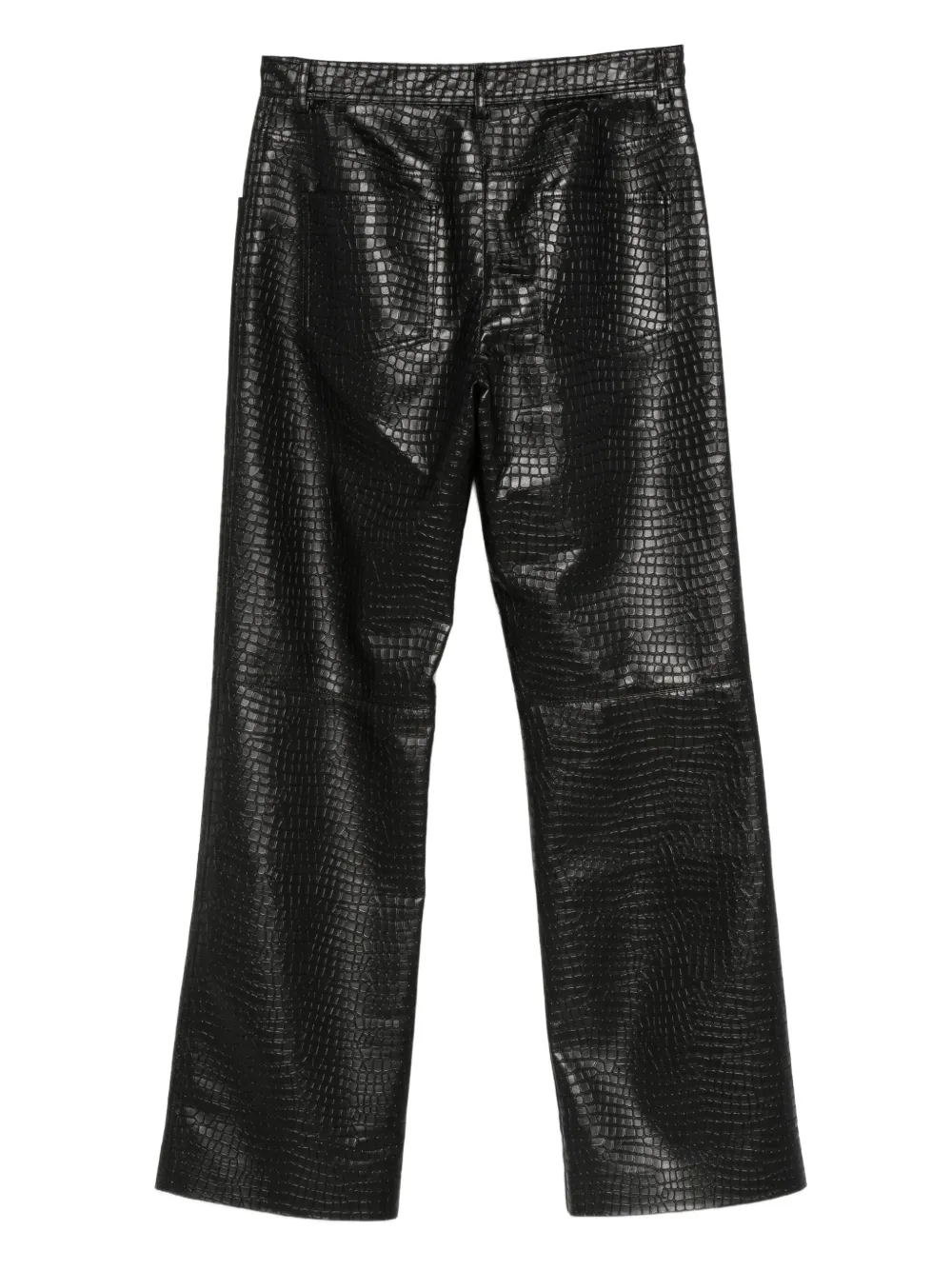 Manuel Ritz Broek van imitatieleer Zwart