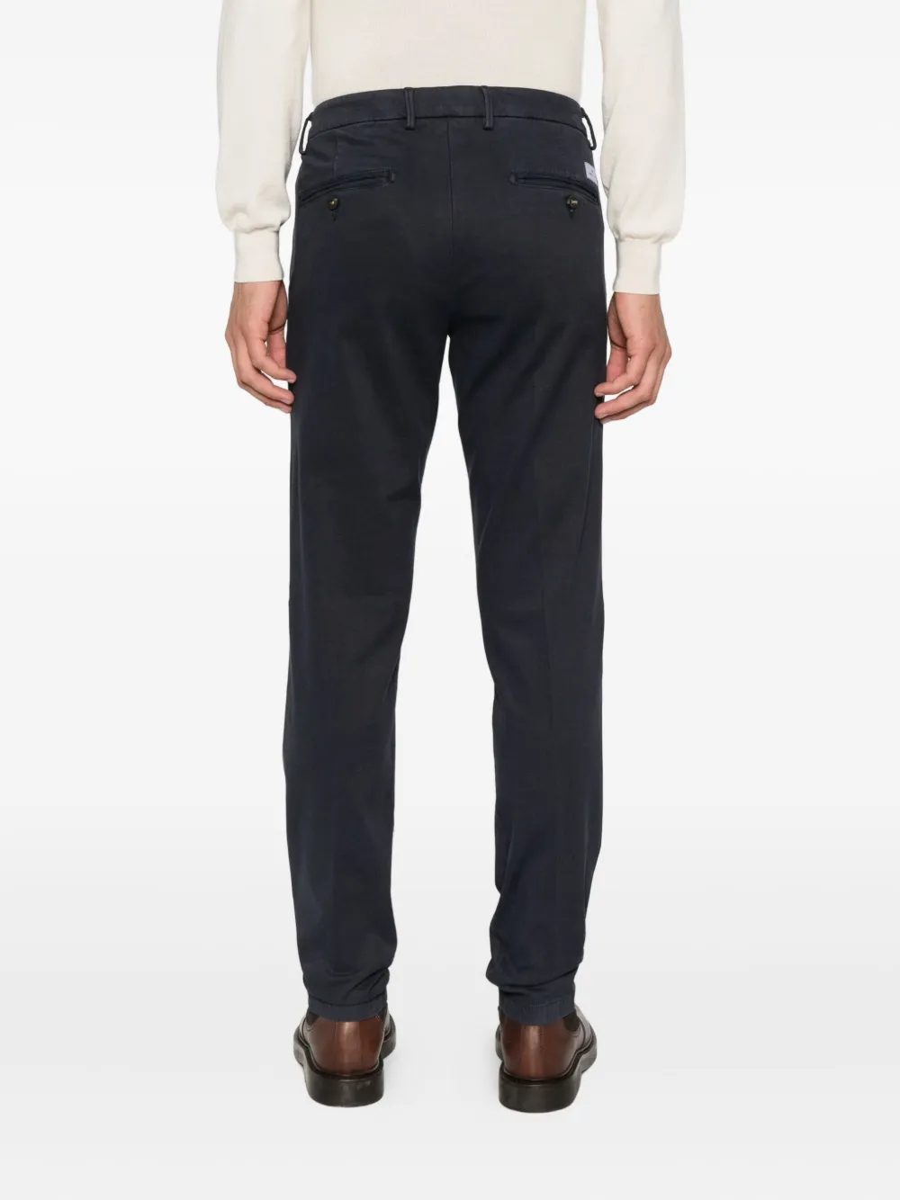Manuel Ritz Skinny broek met applicatie Blauw