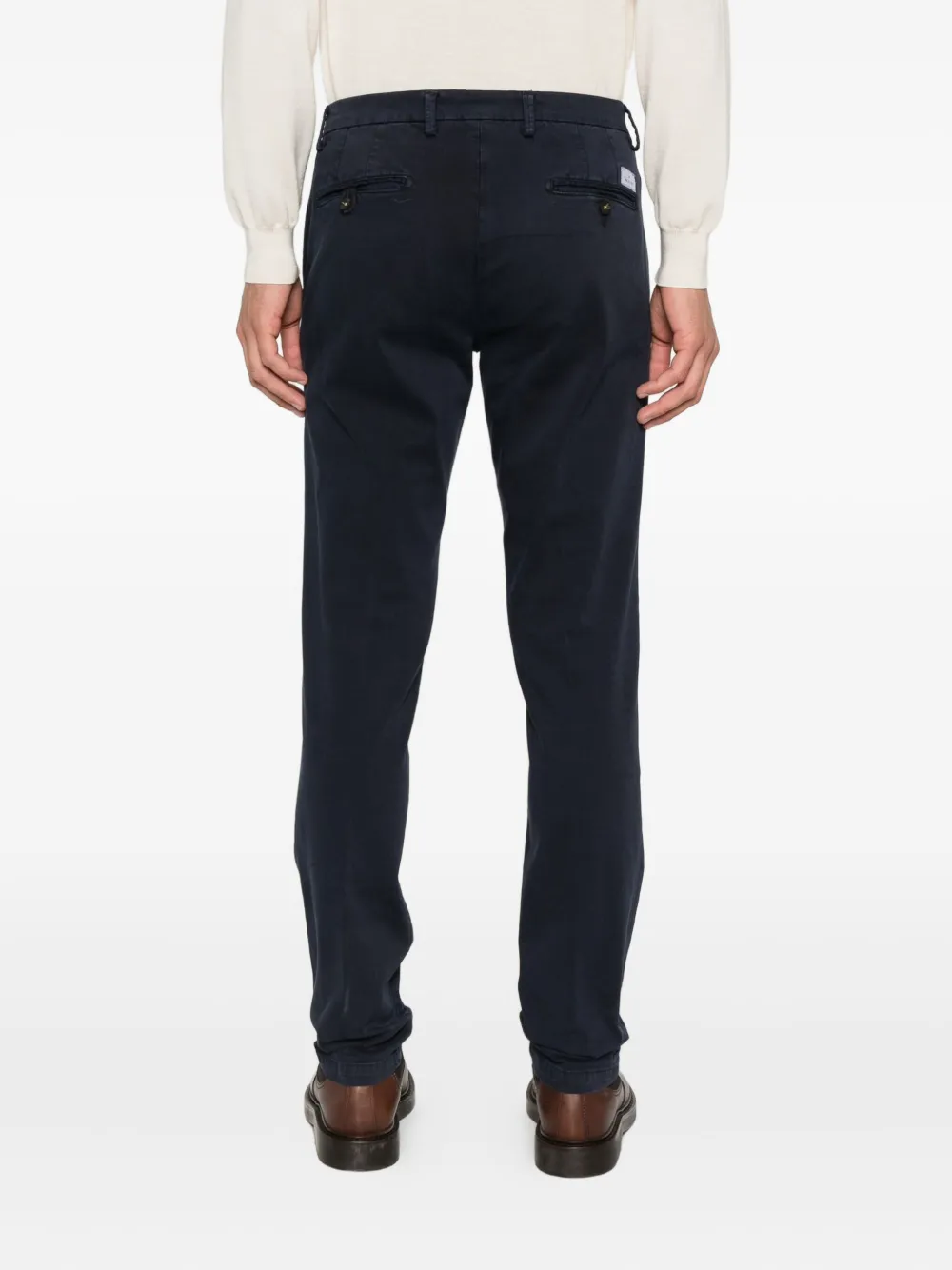 Manuel Ritz Twill broek Blauw