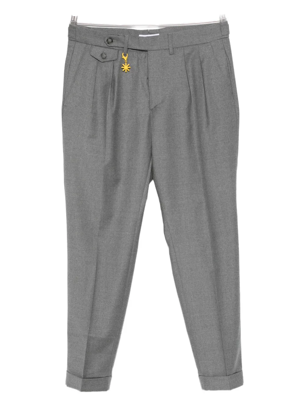 Manuel Ritz double-pleat trousers | Grey | Image 1