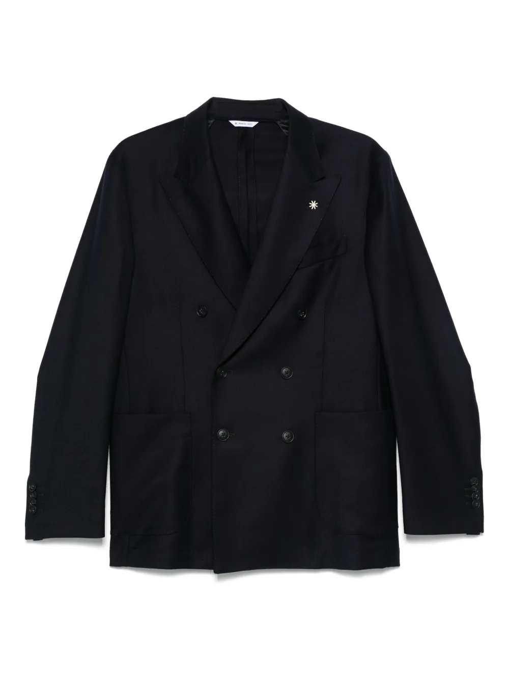 Manuel Ritz double-breasted blazer | Blue | Image 1