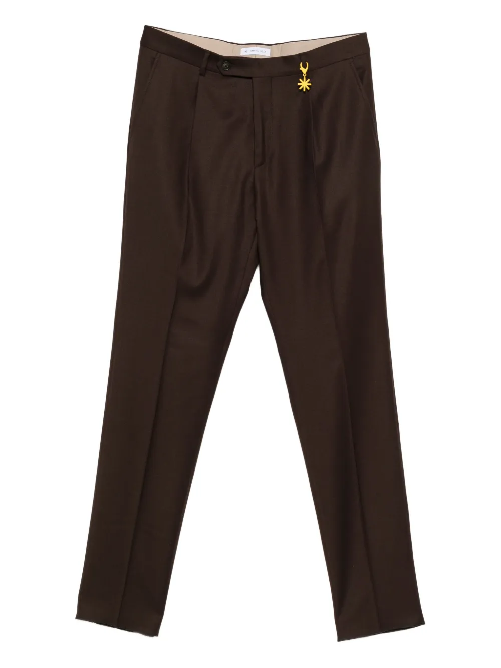 Manuel Ritz flannel trousers | Brown | Image 1