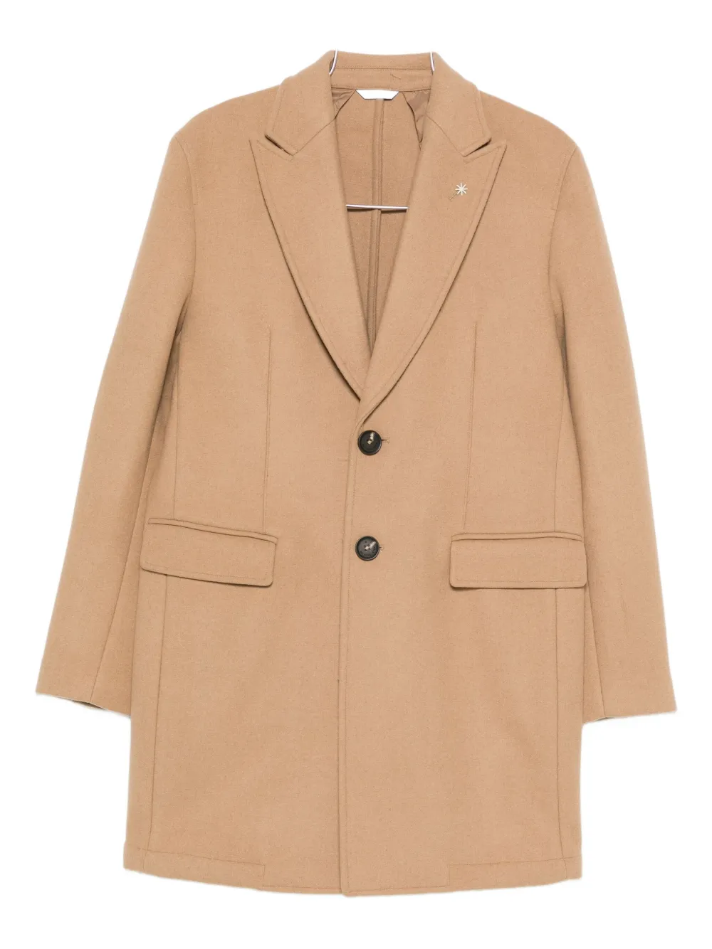 Manuel Ritz single-breasted coat | Neutrals | Image 1