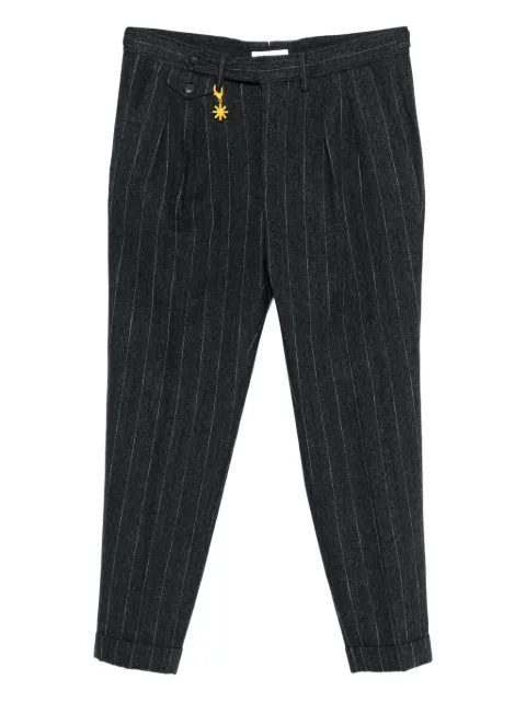 Manuel Ritz pinstriped trousers