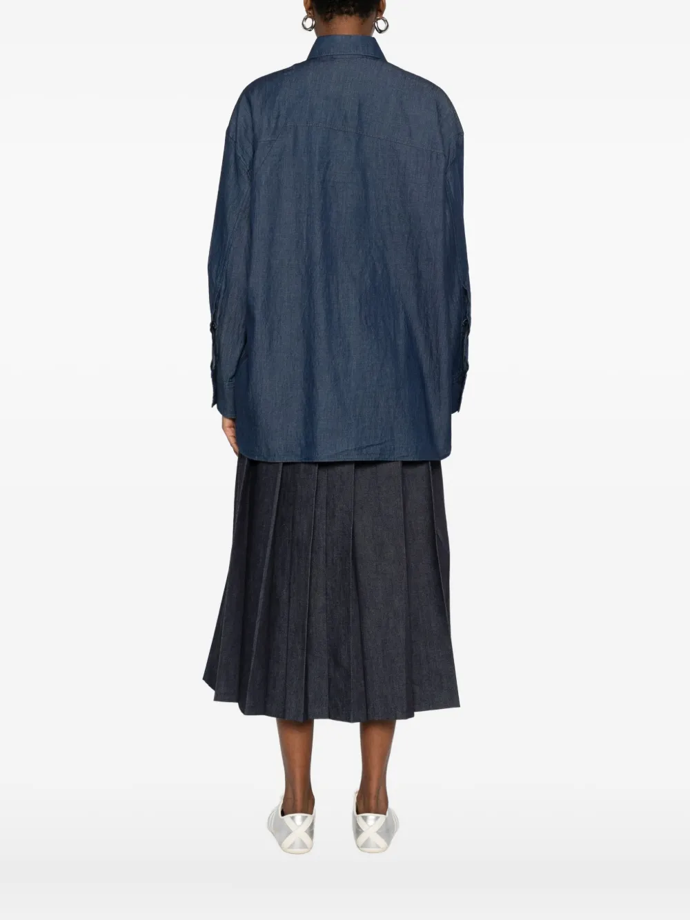 Manuel Ritz Long-sleeve Shirt In Blue