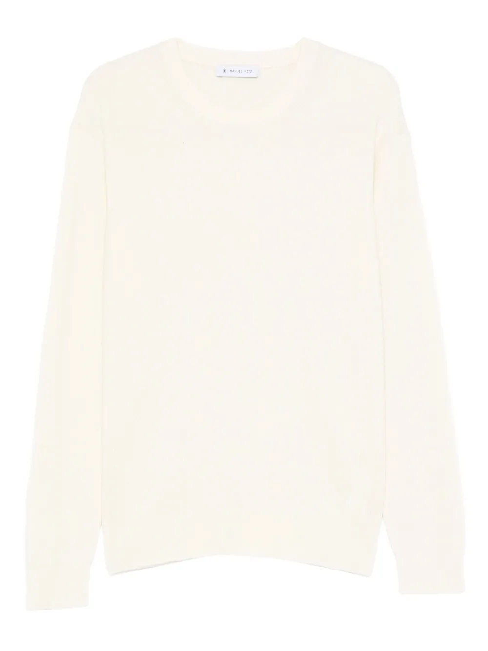Manuel Ritz crew-neck merino-wool sweater | Neutrals | Image 1
