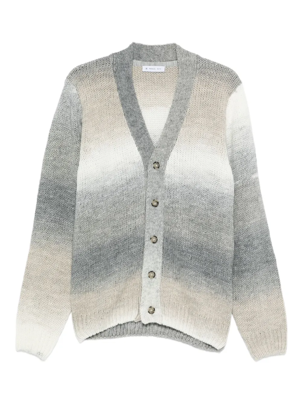 Manuel Ritz gradient-effect cardigan | Grey | Image 1