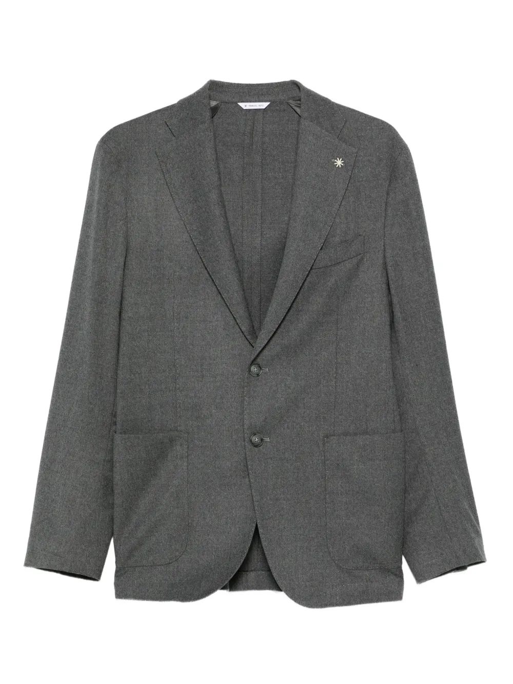 Manuel Ritz flannel blazer | Grey | Image 1