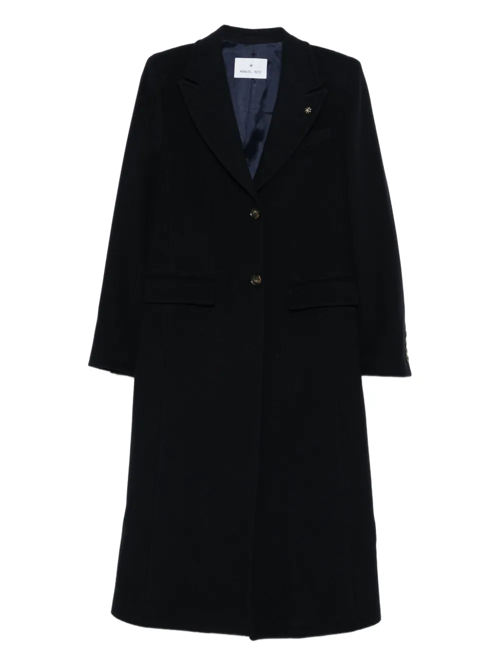 Manuel Ritz wool-blend coat | Blue | Image 1