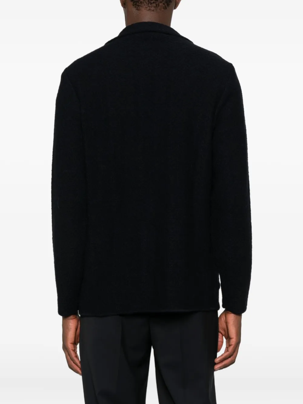 Manuel Ritz Gebreide blazer Blauw