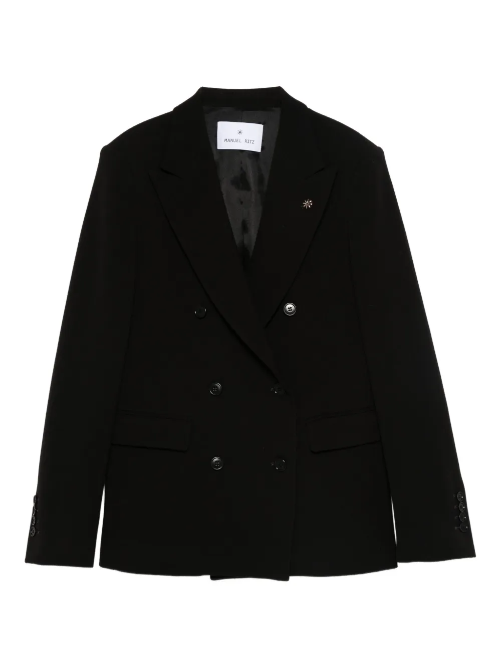 Manuel Ritz blazer con doble botonadura | negro | Image 1