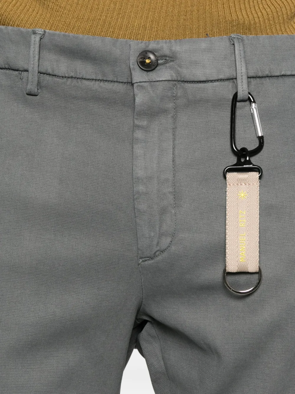 Manuel Ritz Skinny plooibroek Grijs