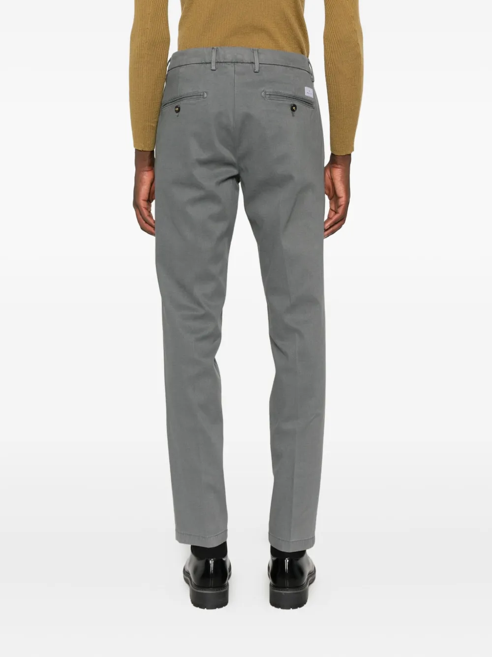 Manuel Ritz Skinny plooibroek Grijs