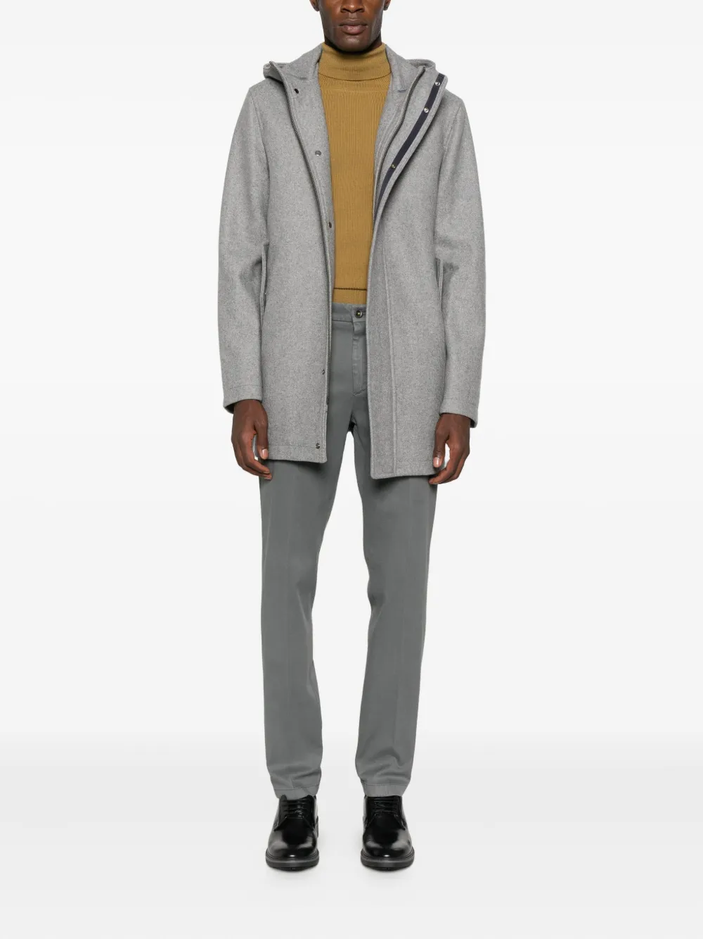 Manuel Ritz pleated skinny trousers - Grijs