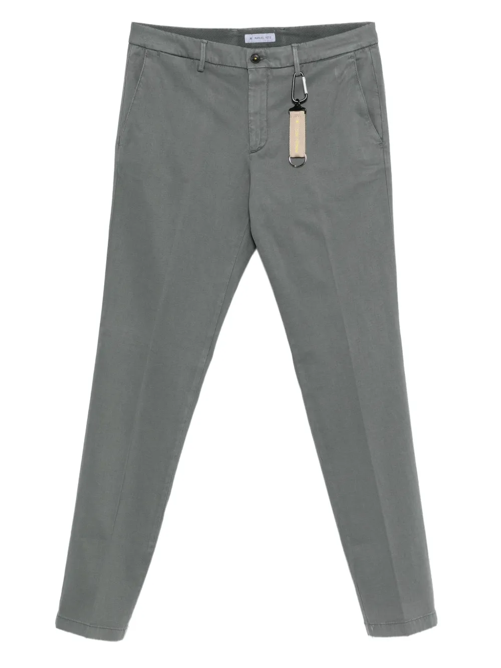 Manuel Ritz pleated skinny trousers - Grau
