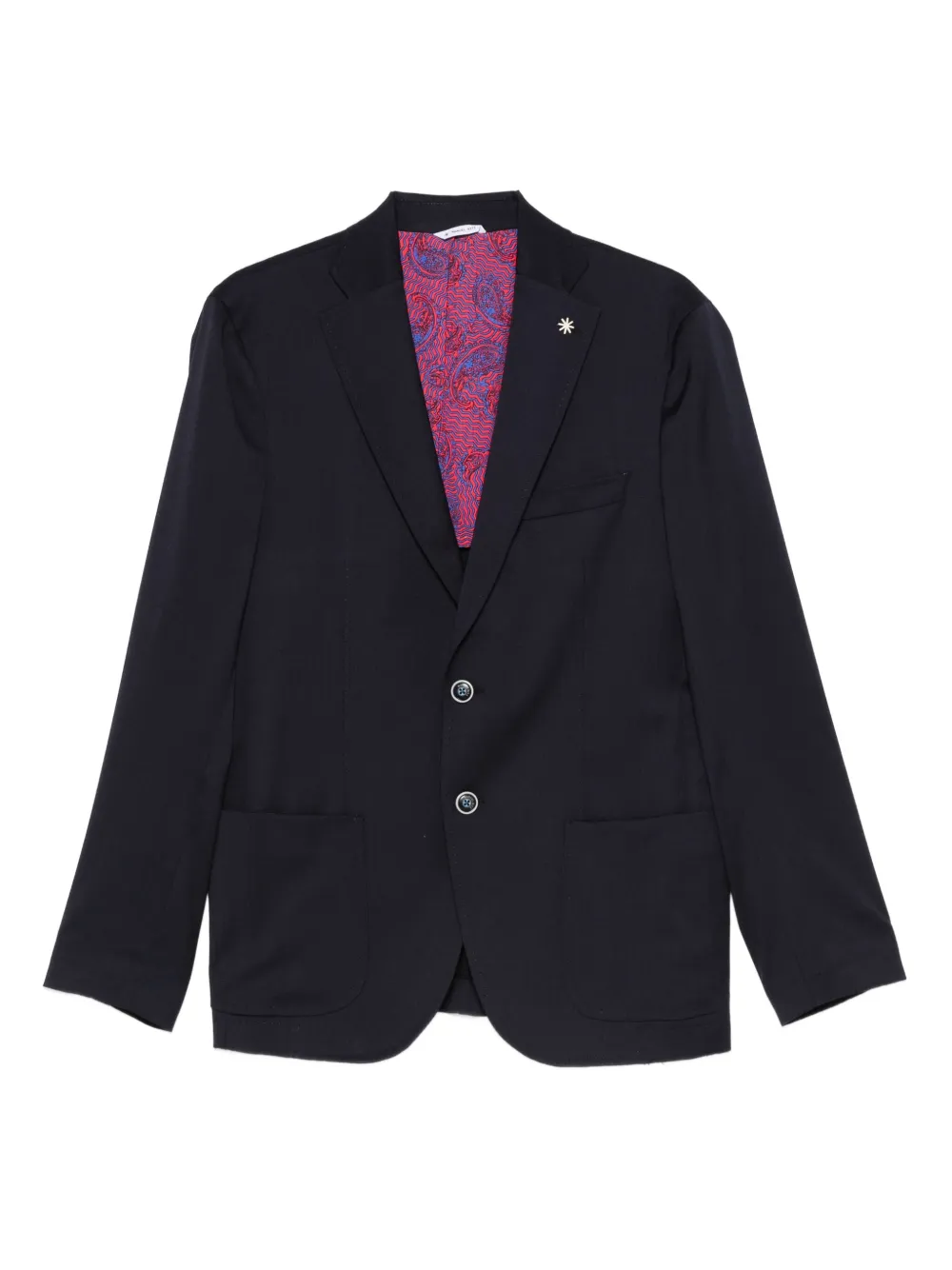 Manuel Ritz blazer con botones y forro de cachemira | azul | Image 1